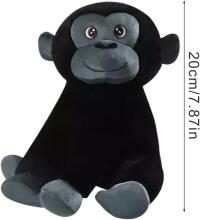 Kidsworld Plush Toys Gorilla  Art.279957 High-quality soft, plush toy Gorilla, 20 cm