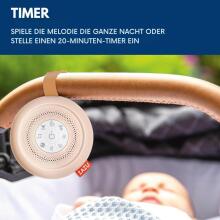 Baby Basic Noise Accessories Baby Sound Machine Art.279965 White  Digitāla ierīce ar skaņam