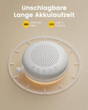 Baby Basic Noise Accessories Baby Sound Machine Art.279966 White  Digitāla ierīce ar skaņam