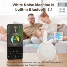 Baby Basic Noise Accessories Baby Sound Machine Art.279970 White  Digitāla ierīce ar skaņam