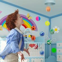 Kidsworld Ball Art.280240 Rubber ball 1 pc (2.5 cm)