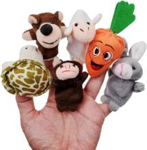 Animal Finger Puppet Art.280241 Pirkstiņlelle  1gab.