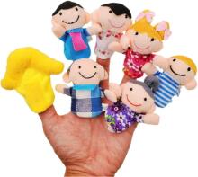 Animal Finger Puppet Art.280241 Pirkstiņlelle  1gab.