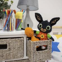 Bing ToyS and Flop Art.BNG43000  Высококачественная мягкая, плюшевая  игрушка Бинг,25см+Флоп 19 см