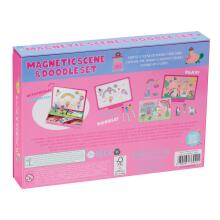 Magnetic Game and Drawing Set, Rainbow Fairy