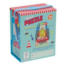 Puzzle, Construction, 12 pcs.