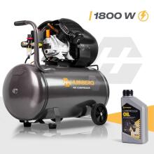 Oil Air Compressor 100l 8 bar Humberg HM-257