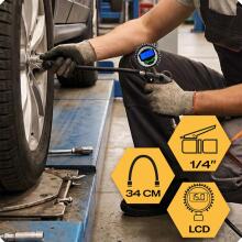 Humberg HM-260 Digital Display Electronic Tire Inflator with Pressure Gauge