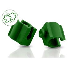Соединители для колышков 11 мм типа 2 для томатов Plonos PL-941 зеленые 10 шт