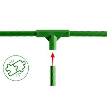 Соединители для колышков 11мм типа 3 для томатов Plonos PL-941 зеленые 4шт