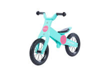 Balance Bike - Koka - 0C074 - JACK - SALDS ROZĀ UN BĒRNU ZILĀ - MOOVKEE