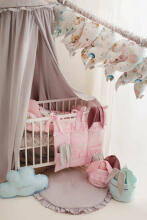 Organizer for the bed - P02-0669 - FLOUNCE - BLUE