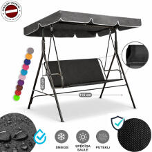 Z-HOME, 110 × 90 cm, Art.23207E, replacement garden swing seat cover, waterproof base material