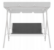 Z-HOME, 110 × 90 cm, Art.23207F, replacement garden swing seat cover, waterproof base material