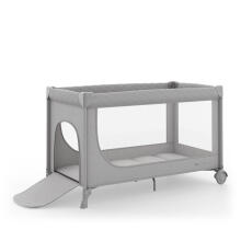 KINDERKRAFT Travel Crib LEODY UP grey