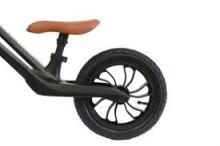 Aga Design Qplay Racer Art.281261 Red   Детский велосипед - бегунок с металлической рамой и надувными колёсами