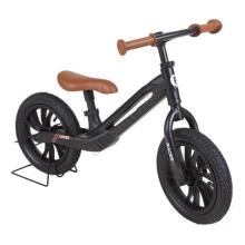 Aga Design Qplay Racer Art.281263 Black  Children's runner bike with a metal frame and inflatable wheels