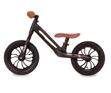 Aga Design Qplay Racer Art.281263 Black  Children's runner bike with a metal frame and inflatable wheels