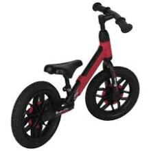 Aga Design Qplay Spark Led Art.28124 Red Children's runner bike with a metal frame and inflatable wheels