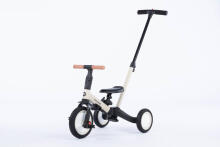 Trīsritenis - līdzsvara velosipēds - 6in1 - MIKE - GAIŠI NEDĒ - BEIGE - MOOVKEE