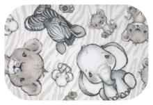 Diaper - 24946 - FLANNEL PRINT - EGA - SAFARI - BEŻ - size 70x80 cm