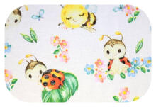 Diaper - 25202  - FLANNEL PRINT - EGA - BAJKOWE OWADY  - size 70x80 cm