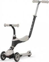 Qplay Sema 5 in 1 Scooter Art.281328 Beige Детский самокат с сиденьем 3 в 1