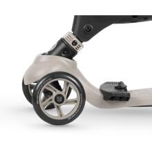 Qplay Sema 5 in 1 Scooter Art.281328 Beige Детский самокат с сиденьем 3 в 1