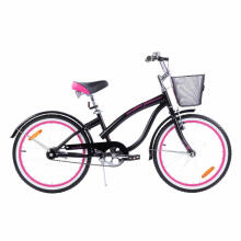 Bicycle - XXIII - TOMABIKE 20"  - CRUISER - BLACK / PINK