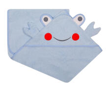 Bathing cover - 325 - TERRY - ANIMALS - size 100x100 - BLUE