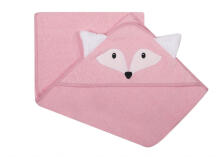 Bathing cover - 325 - TERRY - ANIMALS - size 100x100 - PINK