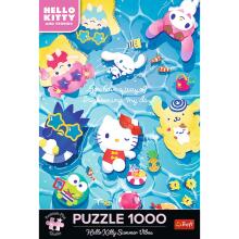 Puzle - 1000 Premium Plus - Hello Kitty Vasaras Atpūta Trefl 12067