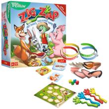 SPĒLE - ZIG ZAP Treflik ģimene Trefl 02821