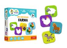 Учебная игра Ферма ABC для малышей Treflik-Семья Trefl 02909