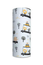 Diaper - 27428 - TETRA PRINT - EGA - WYPRAWA DO ZOO - size 70x80 cm