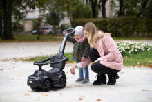 Ride-on car with handle - 614R - rubber wheels - TURKUS