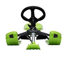 Steering Sled SNOWRACER ICONIC gray/green