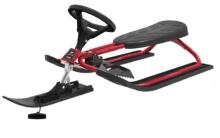 Steering Sled SNOWRACER ICONIC Red/Black