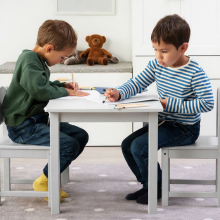 Made in Sweden, children’s table set, table + chair, Art. 401.538.59A
