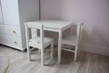 Made in Sweden, children’s table set, table + 2 chairs, Art. 102.016.73B