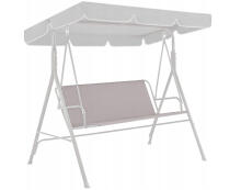 Z-HOME, 120 x 93 cm, Art.63207K, replacement garden swing seat cover, waterproof base material