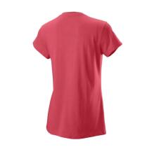 W SCRIPT COTTON TEE II HOLLY BERRY