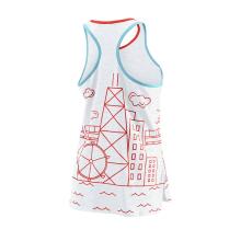 W CHI COTTON TANK White Heather