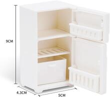 Sylvanian Families – Mini Fridge with Food – Mini Kitchen Set