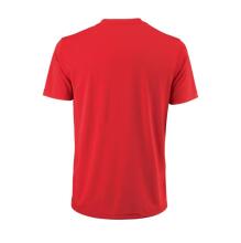 M T-SHIRT UWII SCRIPT TECH TEE WILSON RED