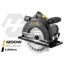 Circular saw for wood 1200 W Humberg HM-420 saw with guide dust extraction