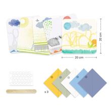 Create with paper - First paper foldings - 1, 2, 3… fold!