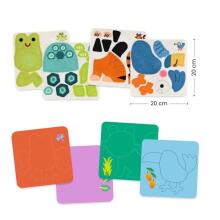 Felt collages - Soft Animals