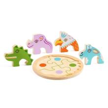 Wooden puzzle - Rondo Rhino