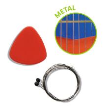 Animambo Mūzikas instruments - Mazā ģitāra ar metāla stīgām